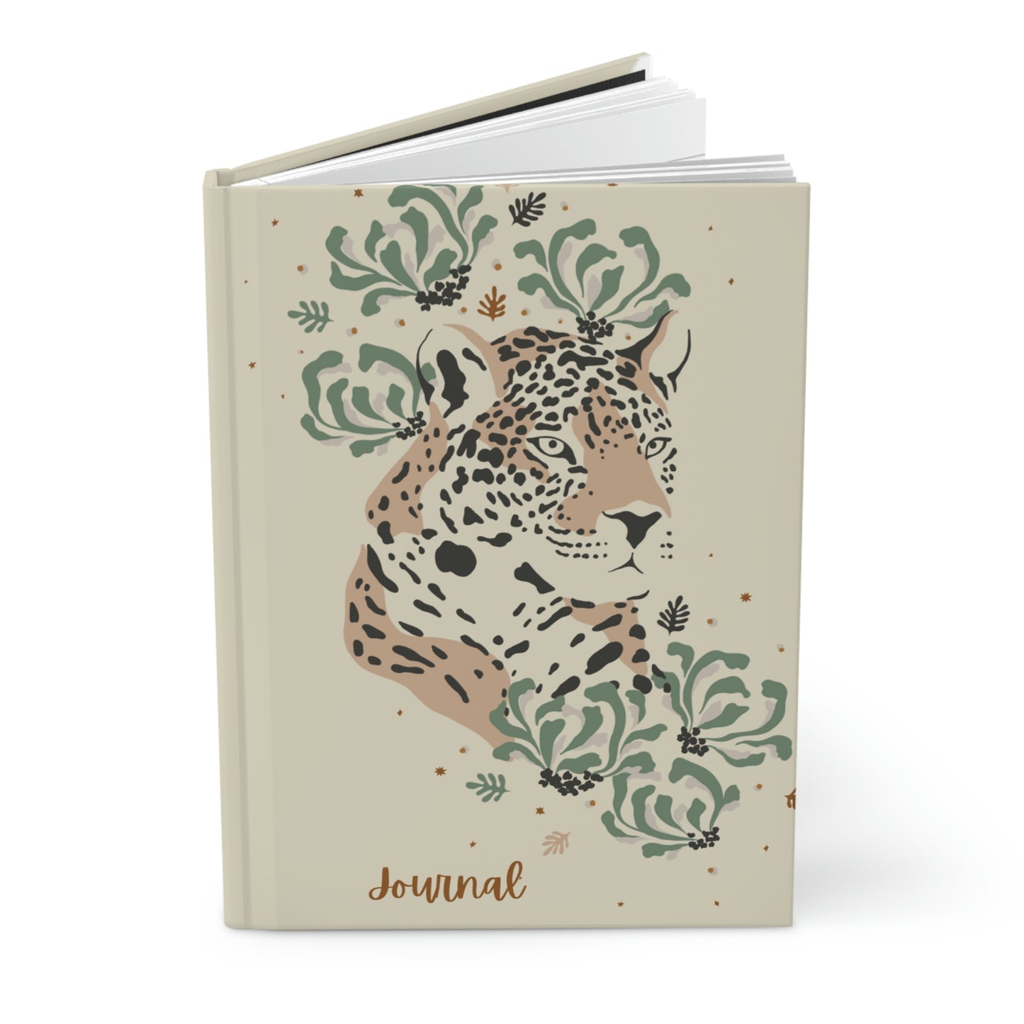 Tiger Hardcover Journal Matte