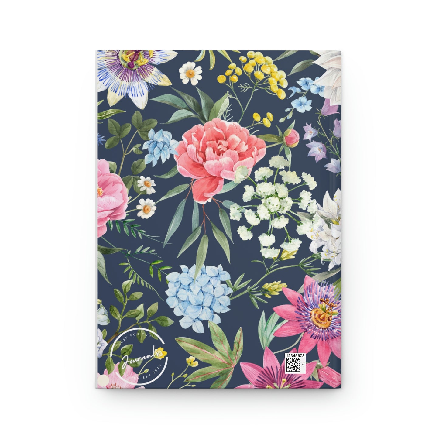 Flower Notebook Hardcover Journal Matte
