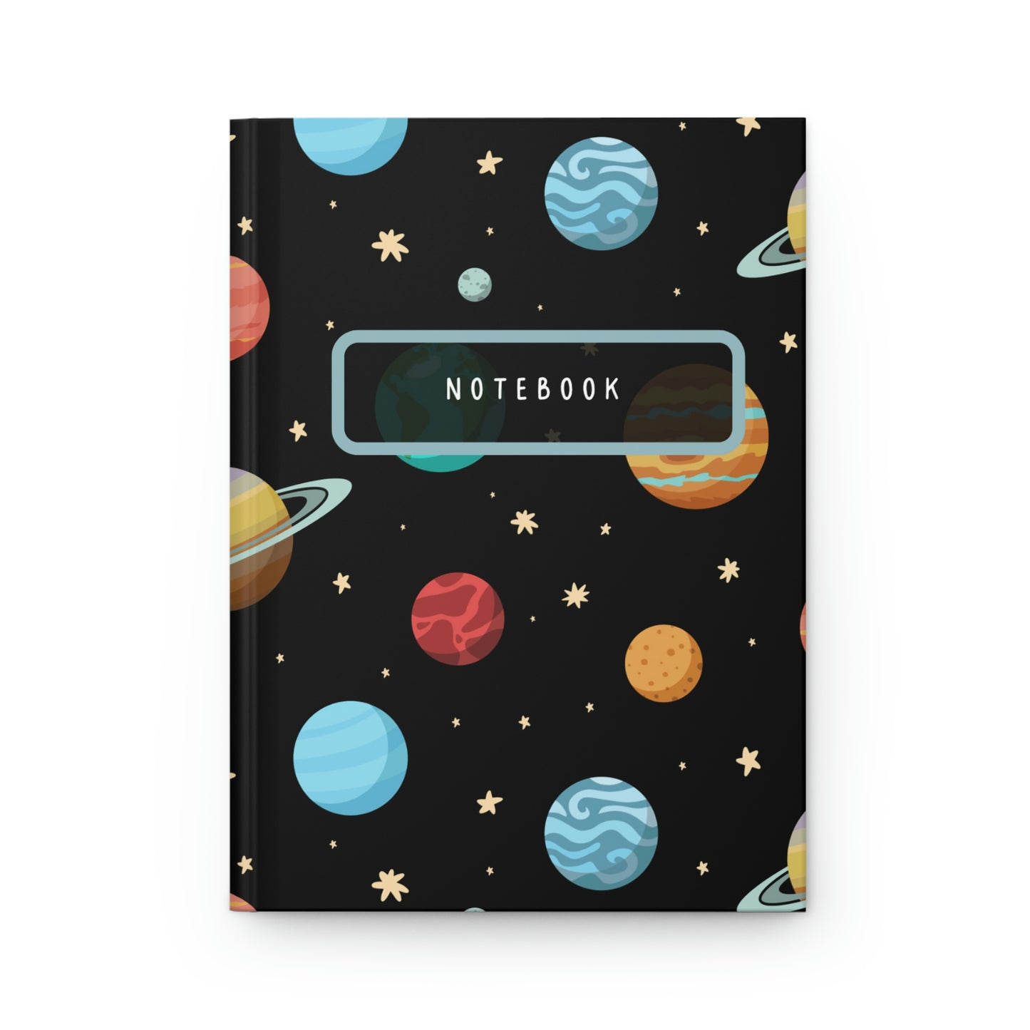 Space Notebook Hardcover Journal Matte