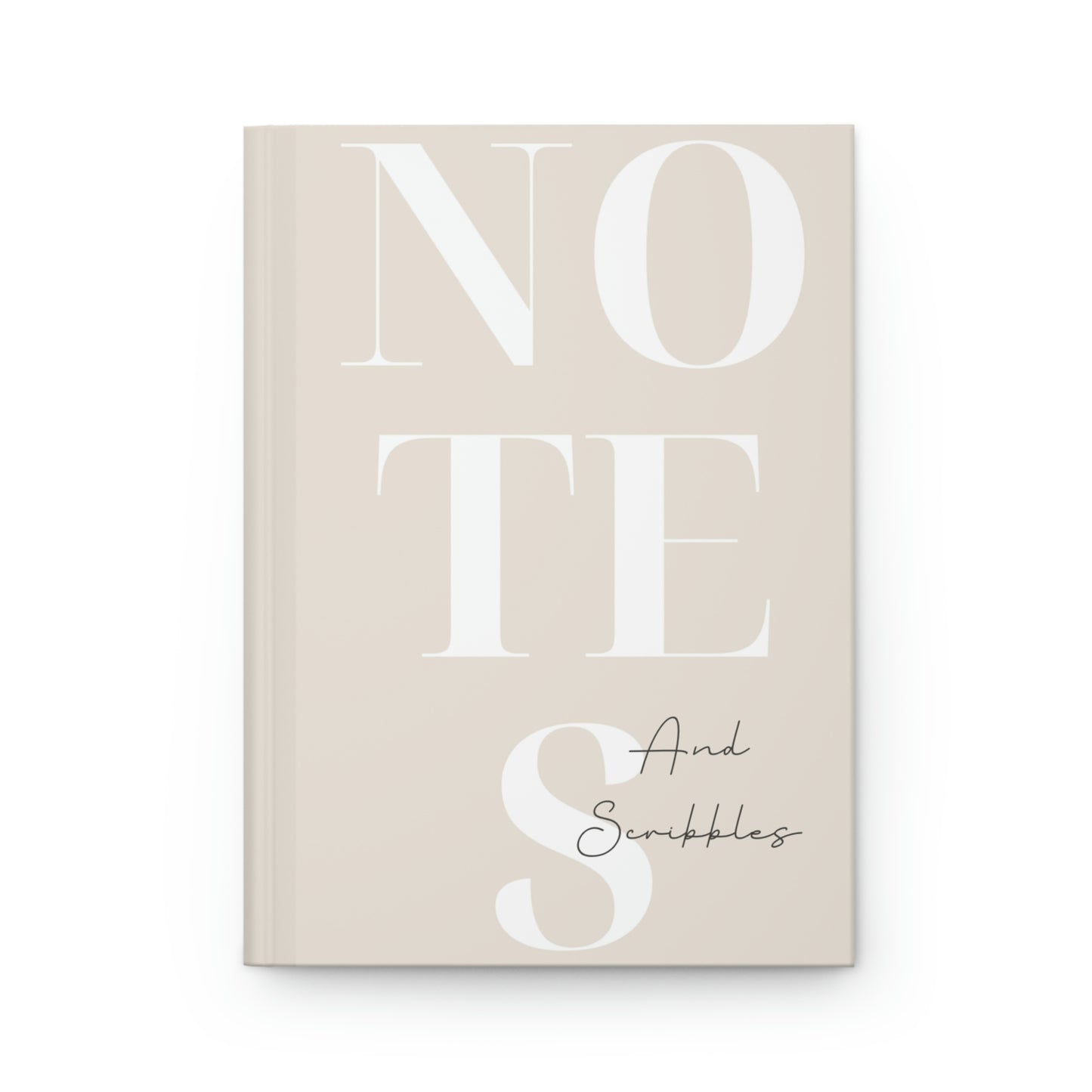 Notes and Scribbles Hardcover Journal Matte