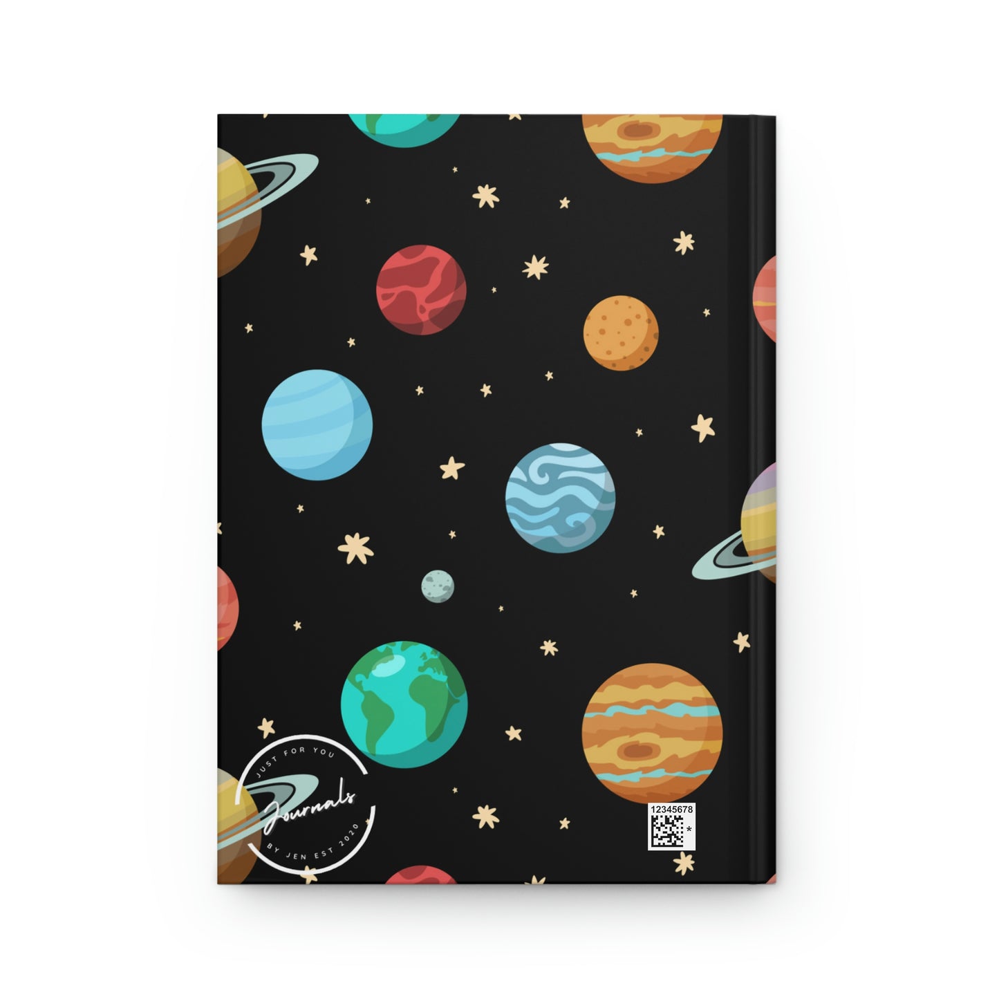 Space Notebook Hardcover Journal Matte