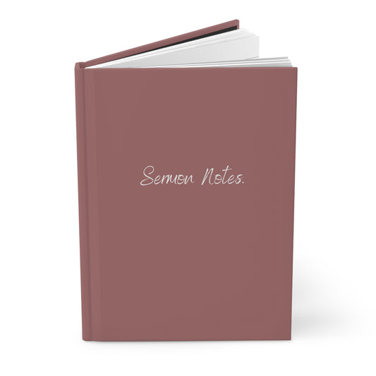 White Lettering Sermon Notes