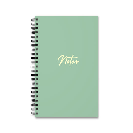 Mint Notes Spiral Journal