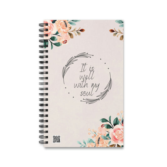 It Is Well With My Soul Spiral Journal