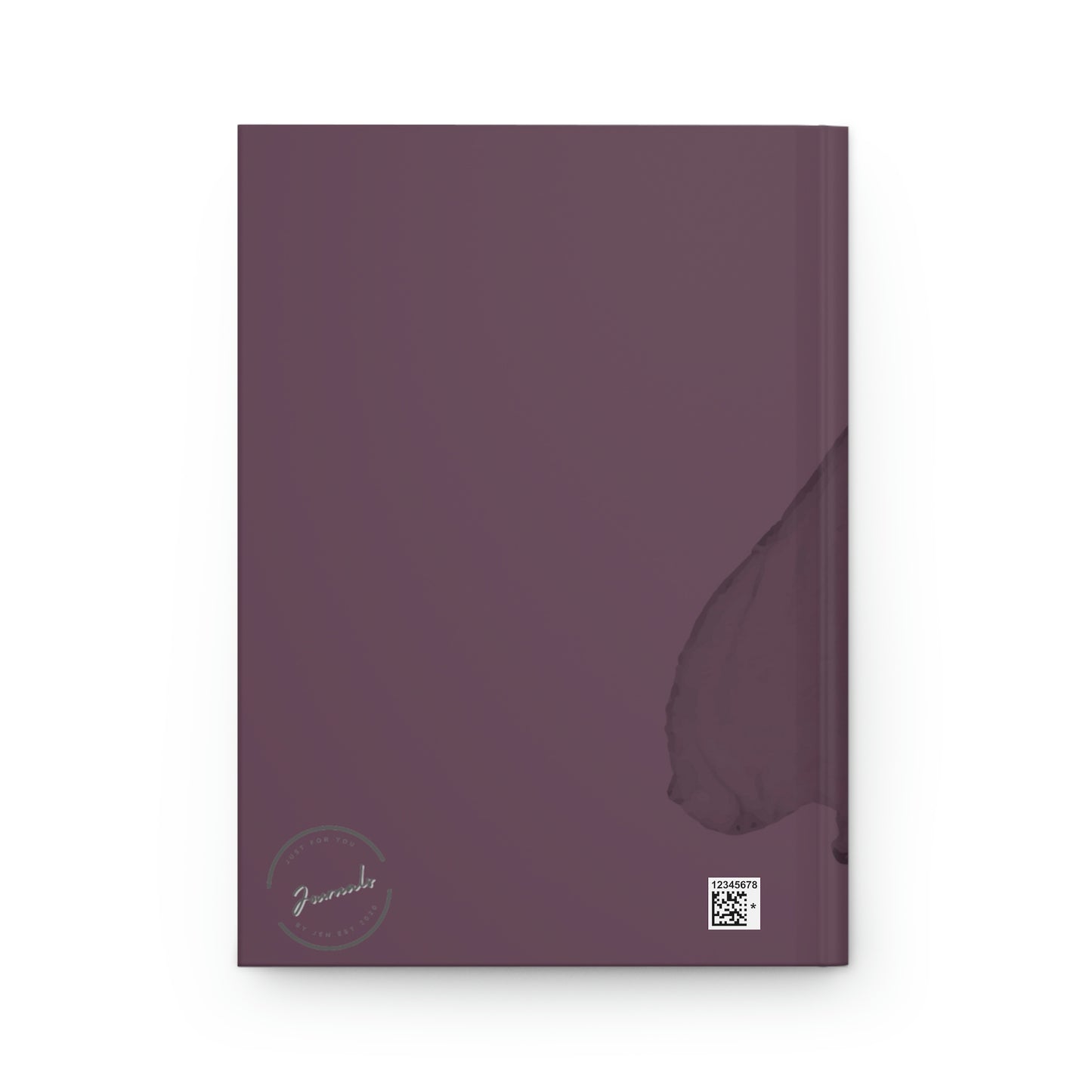 Purple/Gold Hardcover Journal Matte