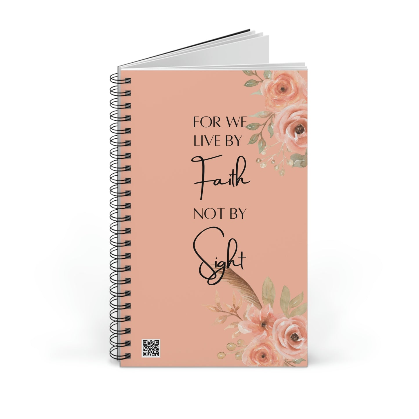 Live By Faith Spiral Journal