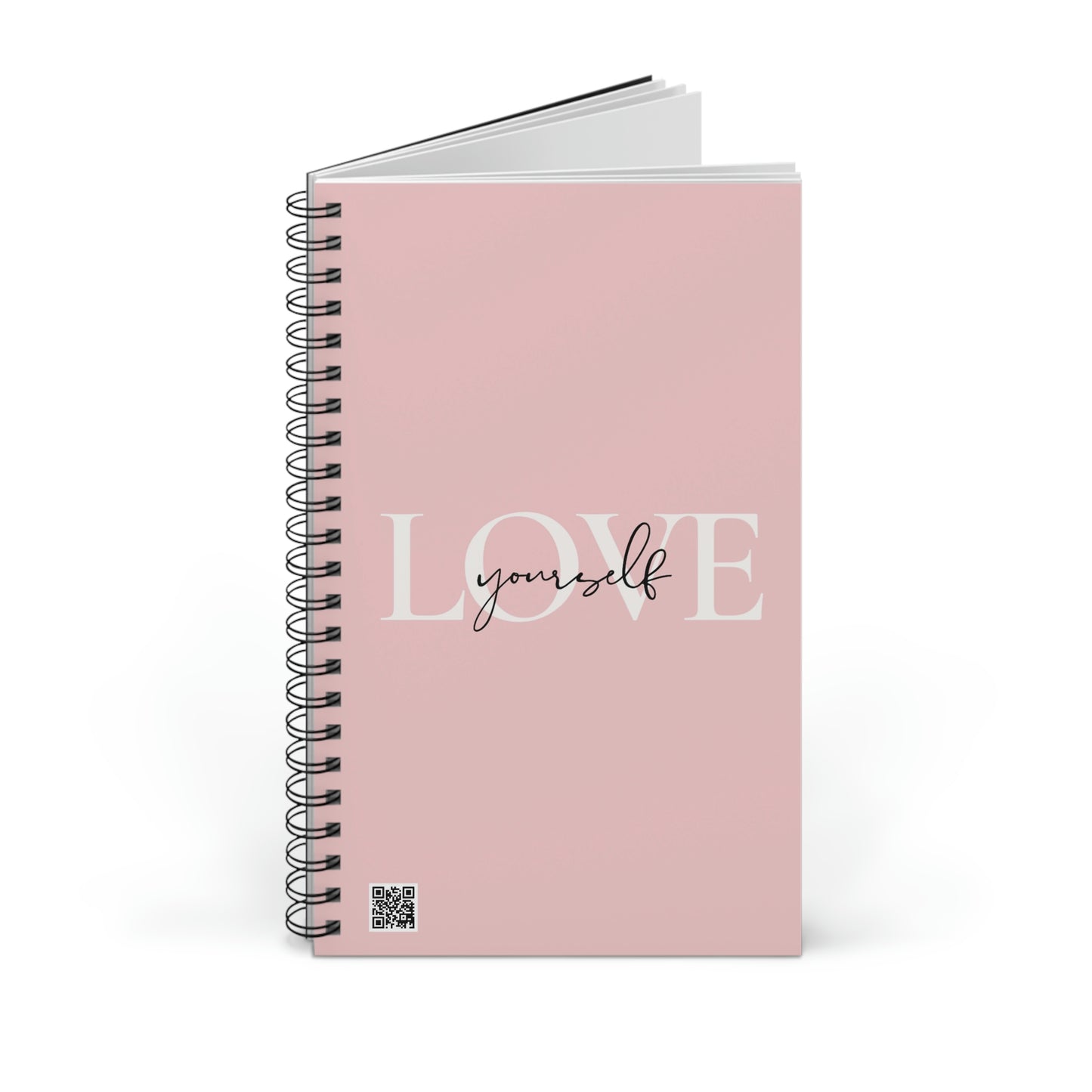 Love Yourself Spiral Journal