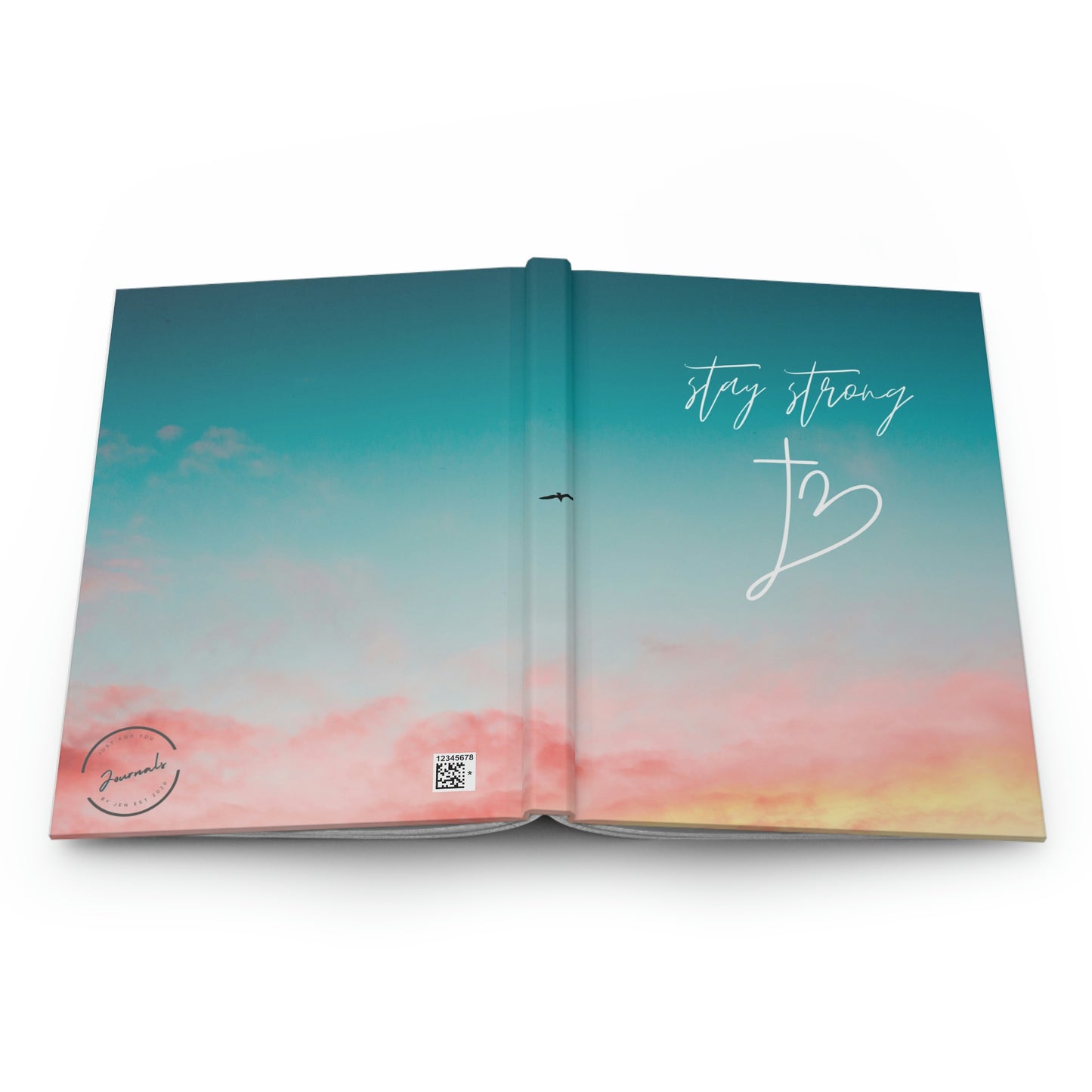 Stay Strong Hardcover Journal Matte