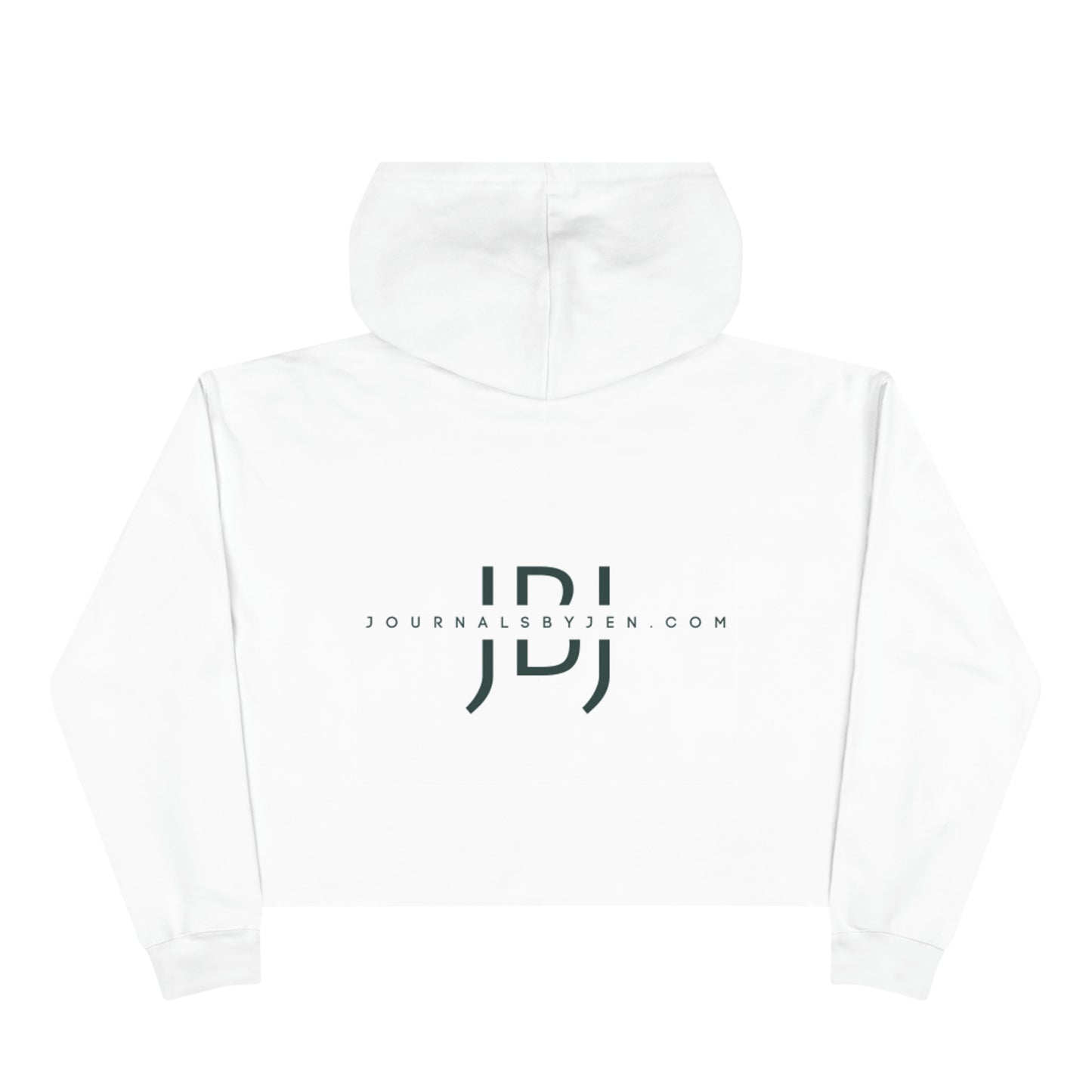 Journals By Jen Crop Hoodie