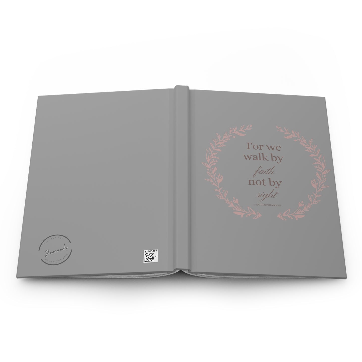 Walk By Faith Hardcover Journal Matte