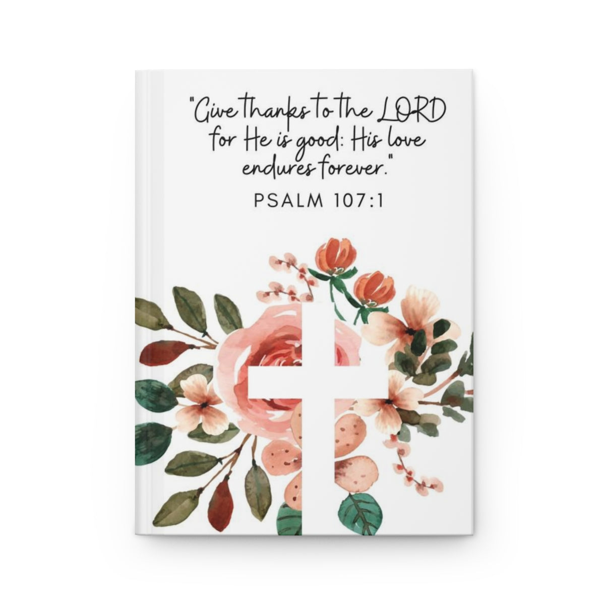 Give Thanks Hardcover Journal Matte