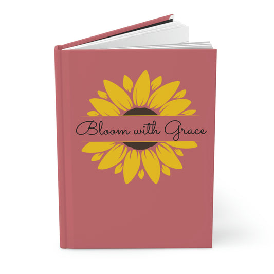 Bloom With Grace Hardcover Journal Matte