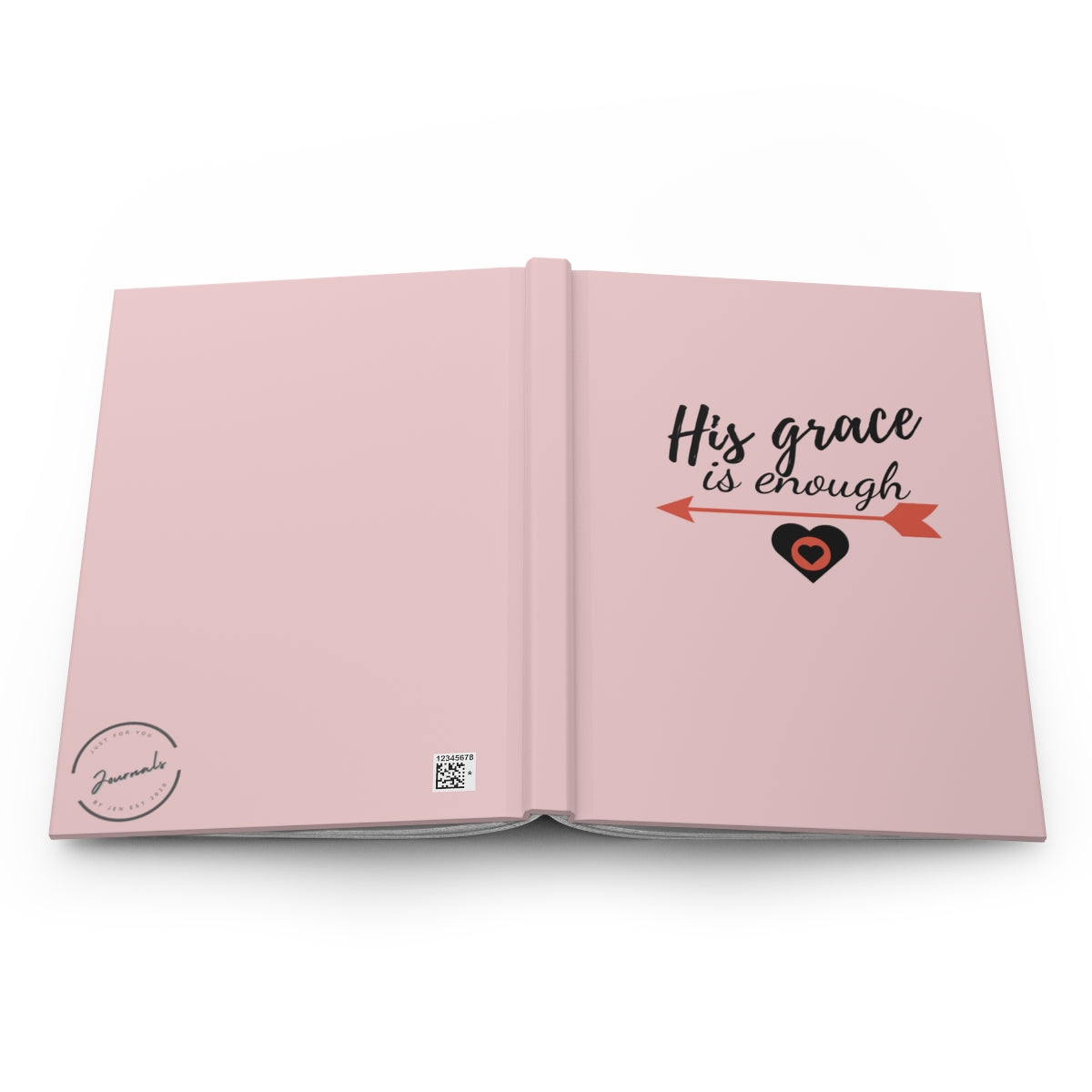 His Grace Is Enough Hardcover Journal Matte