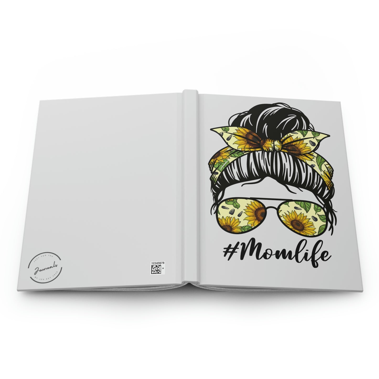 #momlife Hardcover Journal Matte