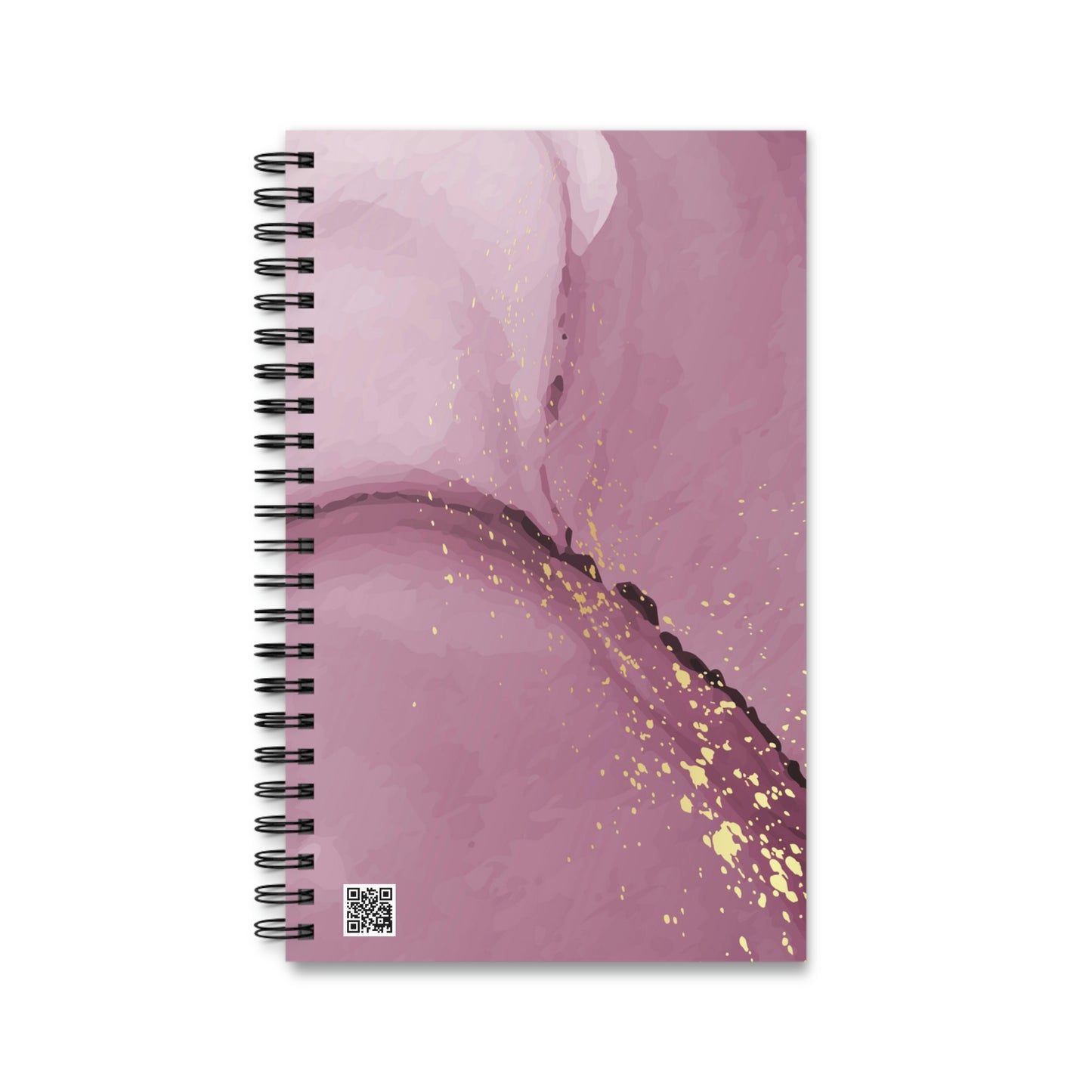 Pink/Gold Spiral Journal