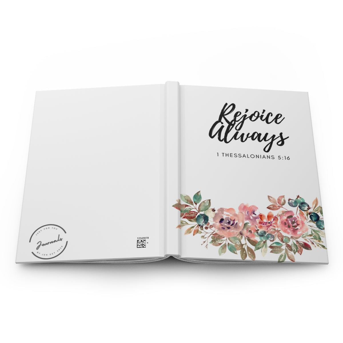 Rejoice Always Hardcover Journal Matte