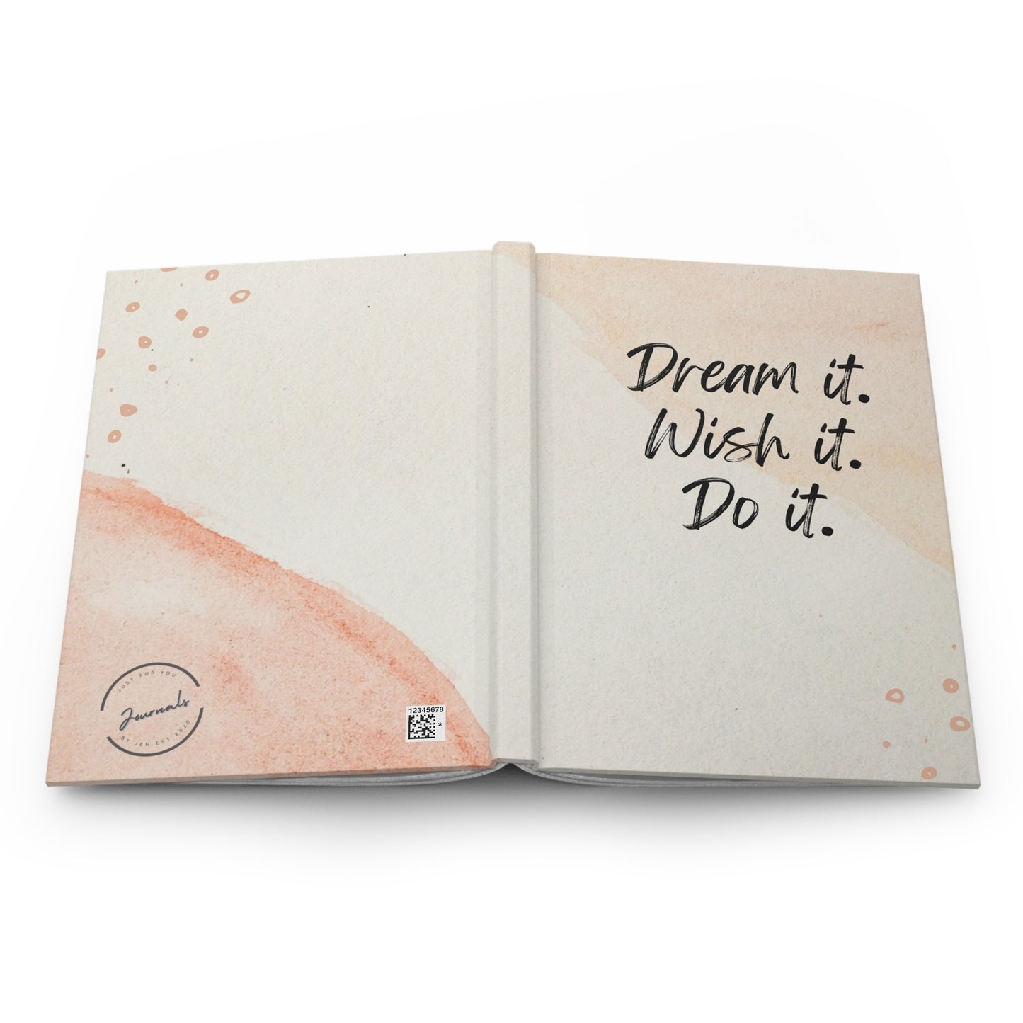 Dream It Hardcover Journal Matte