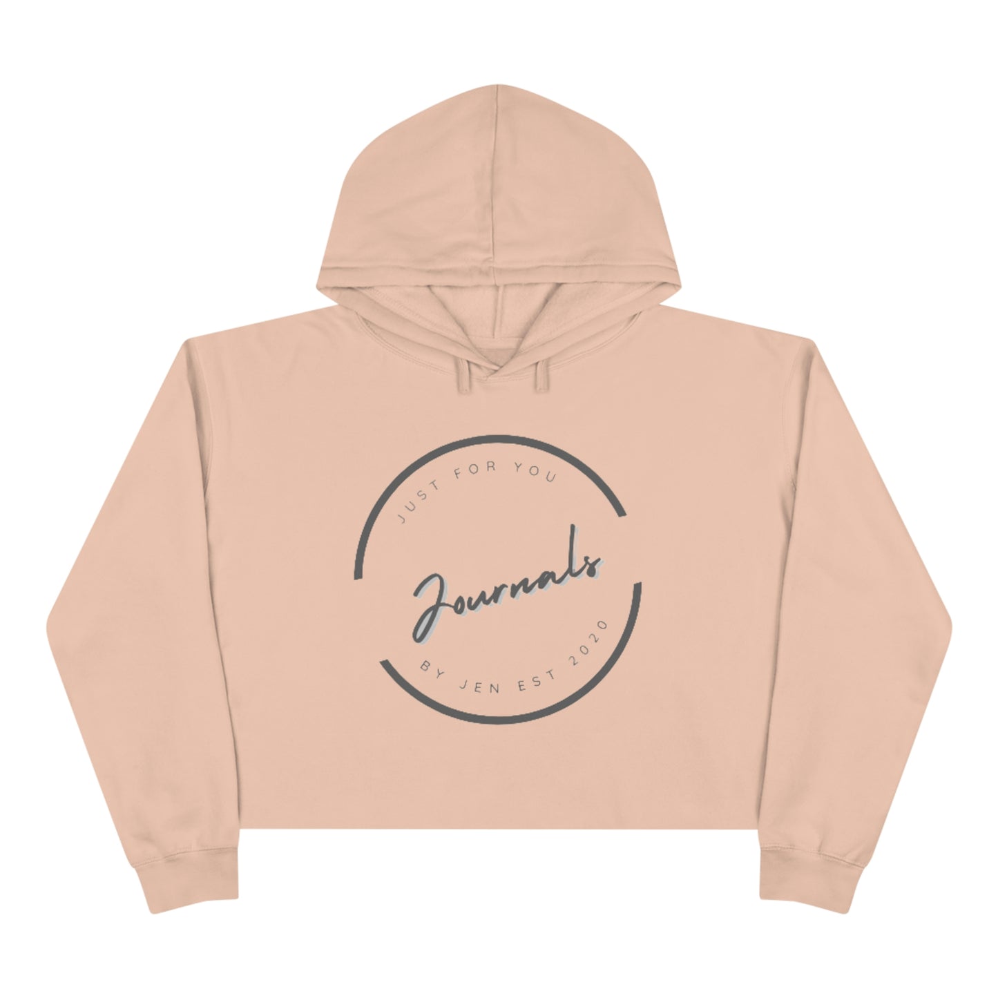 Journals By Jen Crop Hoodie