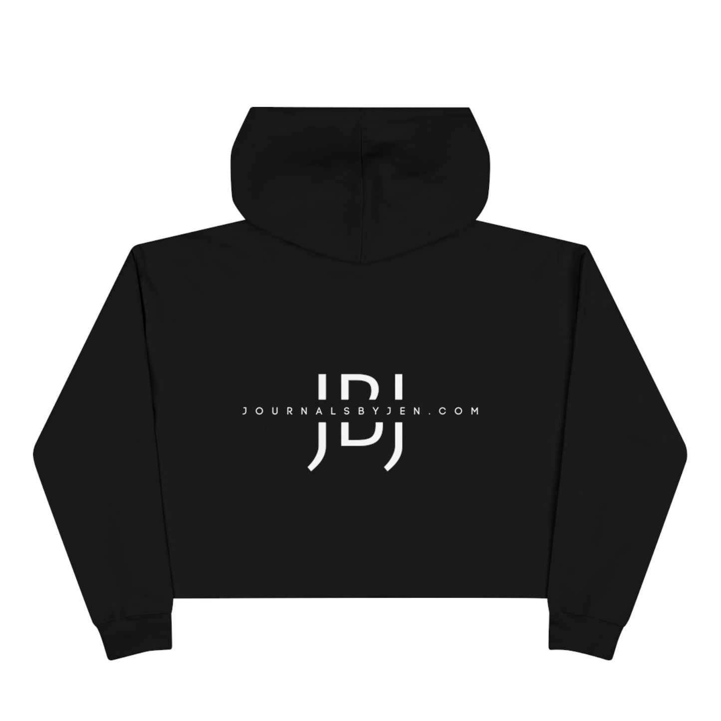 Journals By Jen Crop Hoodie