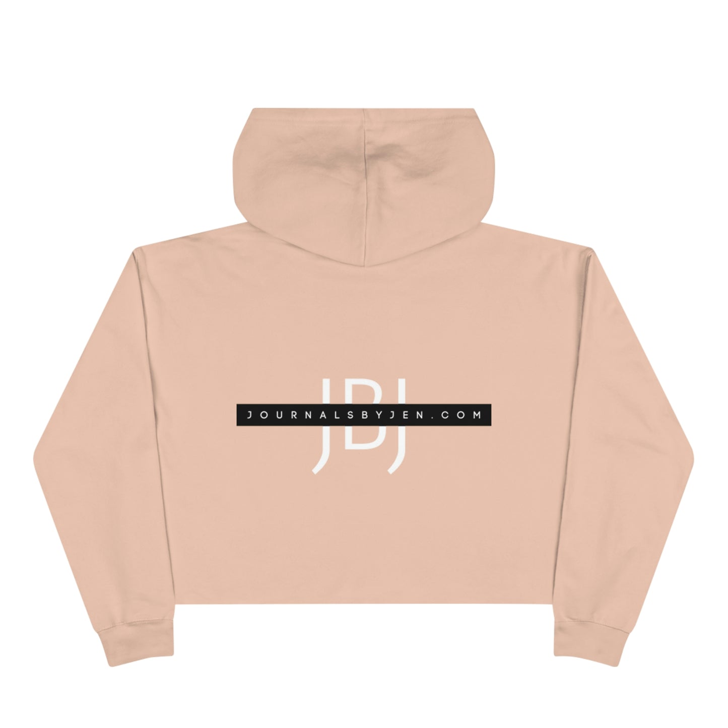 Journals By Jen Crop Hoodie